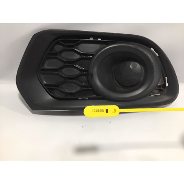 Moldura Farol De Milha Esquerdo Renault Sandero 2015 Cx155 Preto Esquerdo