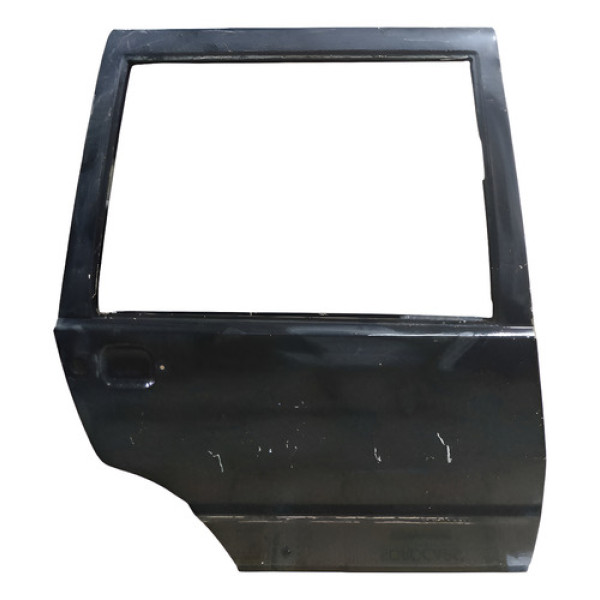 Porta Traseira Direita Fiat Uno Mille 2000 A 2008 Dianteira Direito Preto