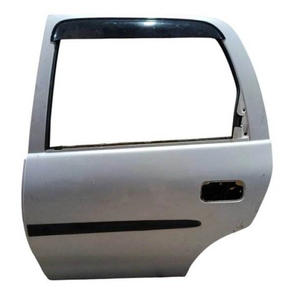 Porta Traseira Esquerda Corsa Classic 1997 A 2013 Traseira Esquerdo Prata