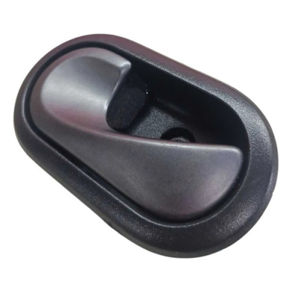 Maçaneta Interna Esquerda Logan Sandero 2008 A 2013 Preto Dianteira/traseira