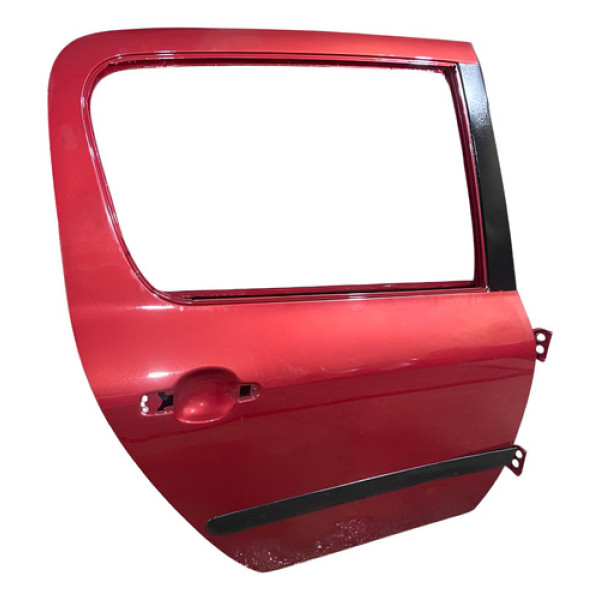 Porta Traseira Direita Peugeot 307 2008 A 2010 Original Traseira Direita Vermelha