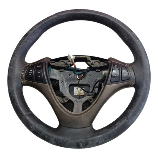 Volante Direção C/comando I30 2009 2010 2011 2012 C/marcas Preto