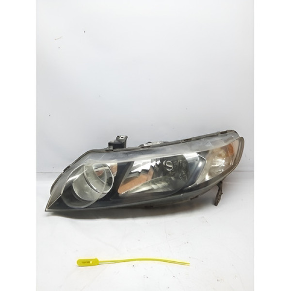 Farol Esquerdo Honda Civic 2007 A 2011 Original  Esquerdo