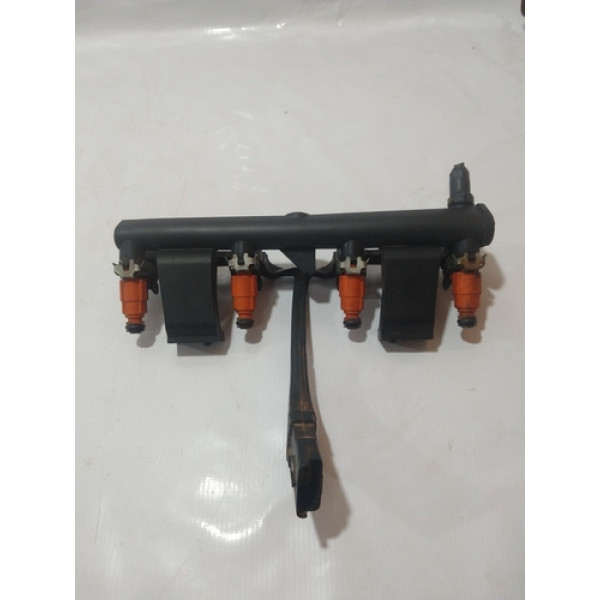 Flauta Injeção Com 4 Bicos Peugeot 206 1.6 16v 2005 Cx79