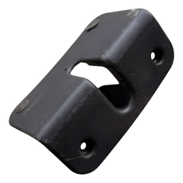 Moldura Acabamento Fechadura Banco Traseiro Fit 2003 A 2007 Preto