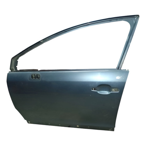 Porta Dianteira Esquerda Citroen C4 Pallas 2007 A 2013 Dianteira Esquerdo Cinza