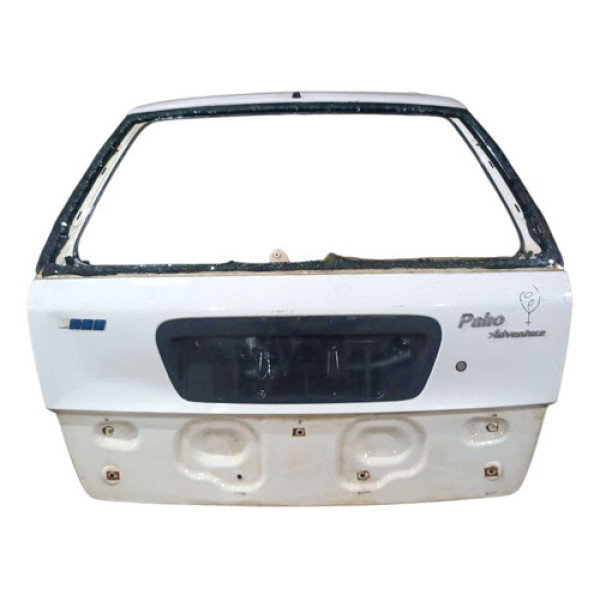 Tampa Traseira Fiat Palio Weekend 2001 2002 2003 C/detalhe Branca