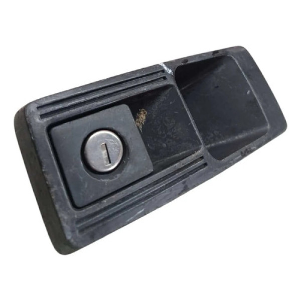 Maçaneta Externa Dianteira Esquerda Opala Caravan 1972 1992 Preto Dianteira