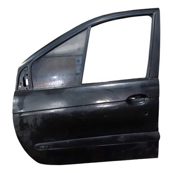 Porta Dianteira Esquerda Renault Scenic 2001 A 2011 Dianteira Esquerda Preto