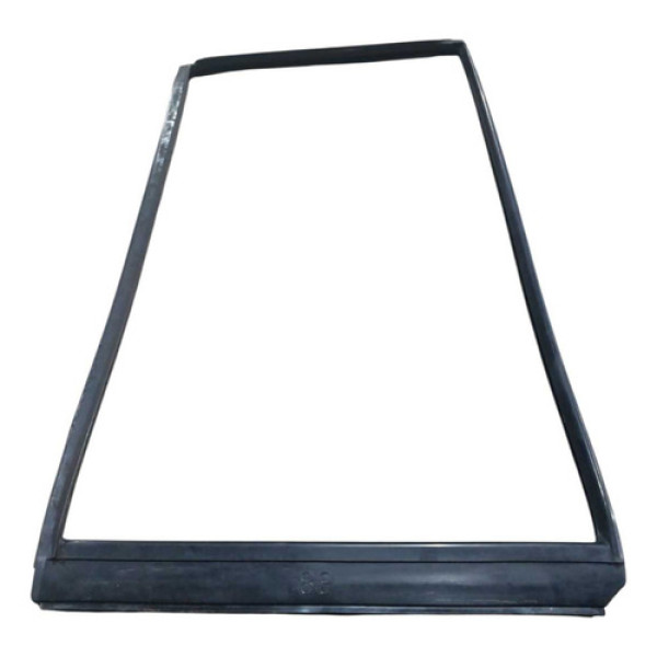 Borracha Vidro Fixo Traseiro Esquerdo Pajero Full 2004 2005 Preto