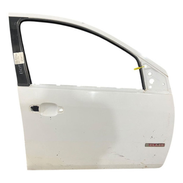 Porta Dianteira Direita Ford Fiesta 2007 À 2013 Original Dianteira Direito Branca