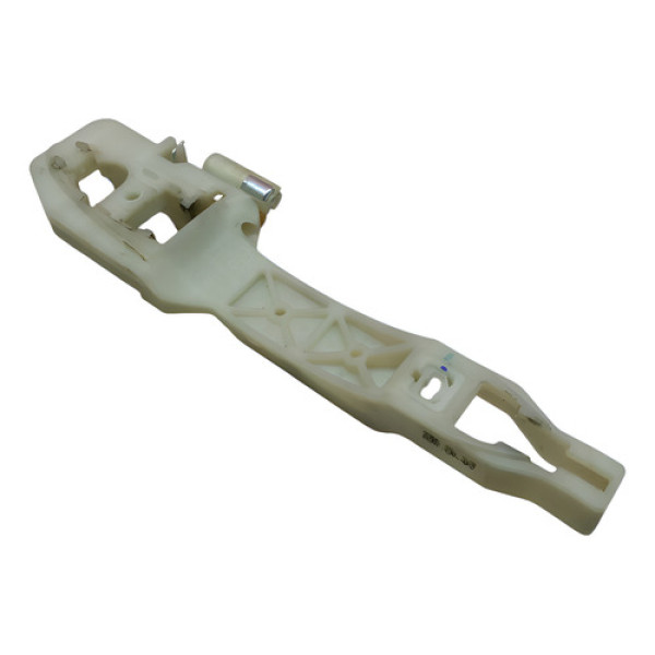 Suporte Maçaneta Externa Traseira Direita Hb20 2013 A 2017 Branco Traseira