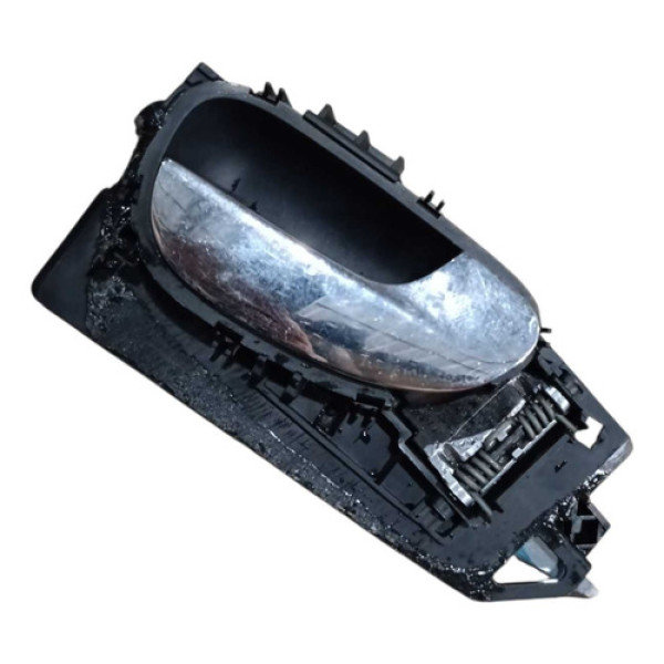 Maçaneta Interna Porta Traseira Direita Peugeot 307 2008 Preto Traseira