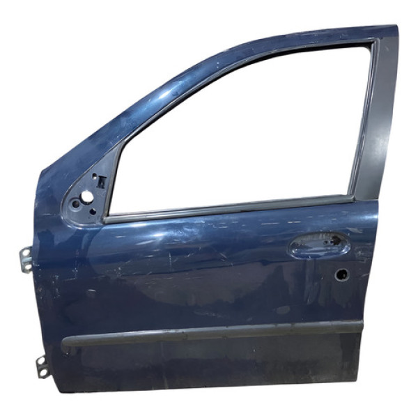 Porta Dianteira Esquerda Palio 1997 A 2005 Original Traseira Esquerdo Azul