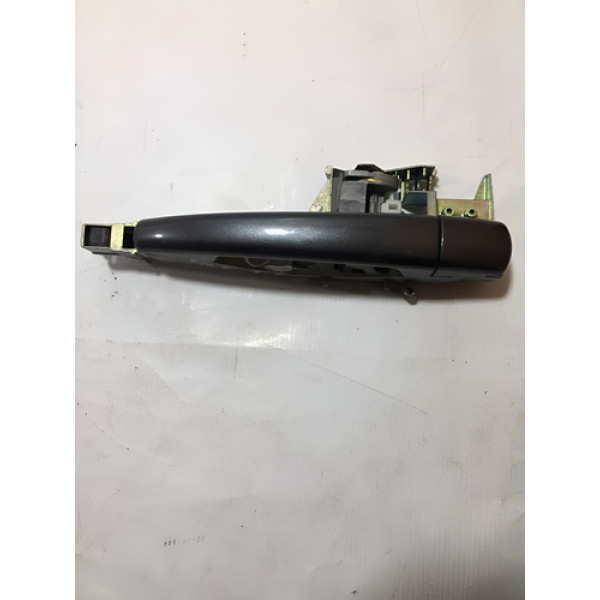 Maçaneta Externa Traseira Esquerda Peugeot 408 Thp 2017 Cx95 Cinza