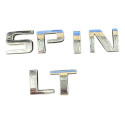 Emblema Escrita Tampa Traseira Chevrolet Spin Original Cromado