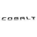 Emblema Escrita Traseira Cobalt 2017 A 2020 Prateado