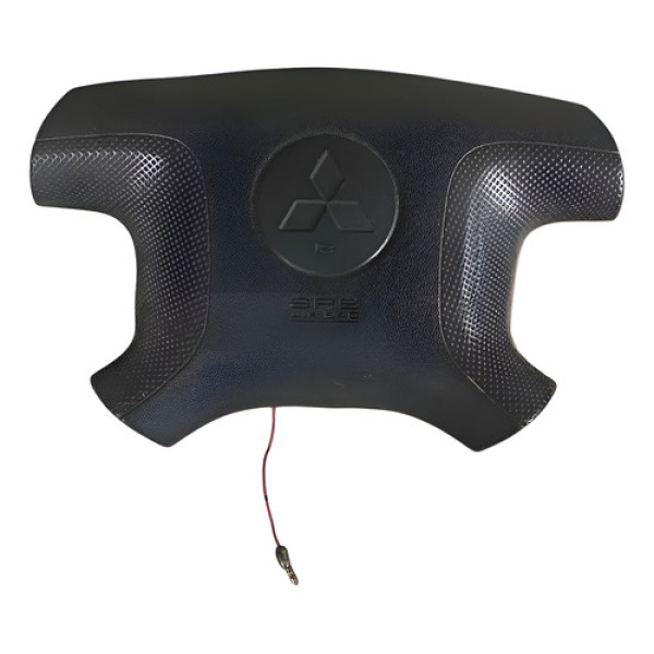 Bolsa Airbag Volante Mitsubishi Pajero Full 3.2 2001 A 2006 Preto