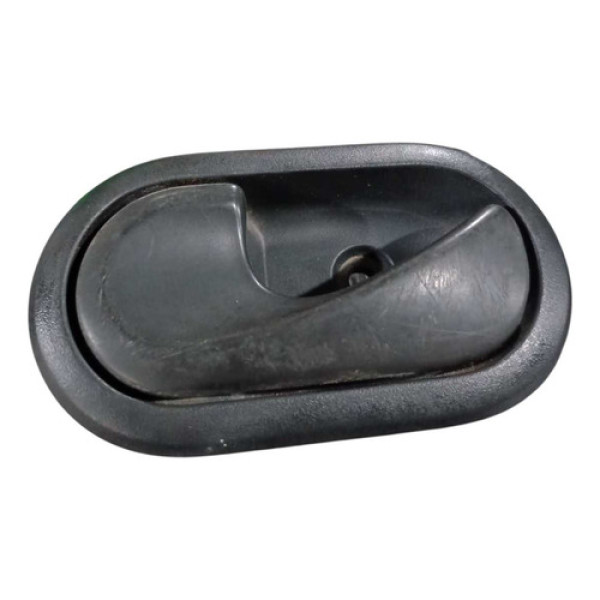 Maçaneta Interna Esquerda Sandero Logan Megane 0503100 Preto Dianteira