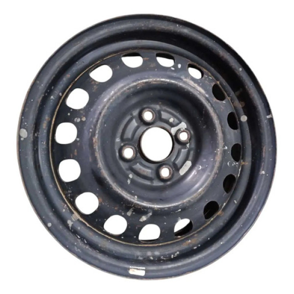 Roda Ferro Aro 14 4x100 Honda Fit City Civic 2201 A 2016 Preto