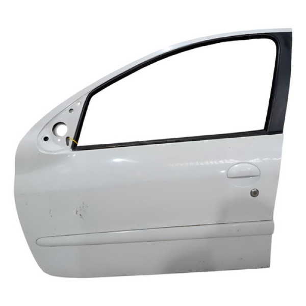 Porta Dianteira Esquerda Peugeot 207 2010 2011 2012 2013 Dianteira Esquerdo Branco