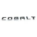 Emblema Escrita Traseira Cobalt 2017 A 2020 Prateado