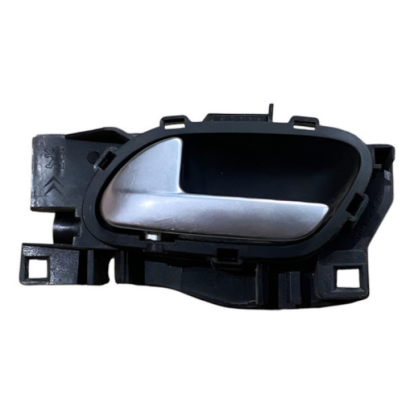 Maçaneta Interna Dianteira Esquerda C4 Lounge 2014 Preto Dianteira