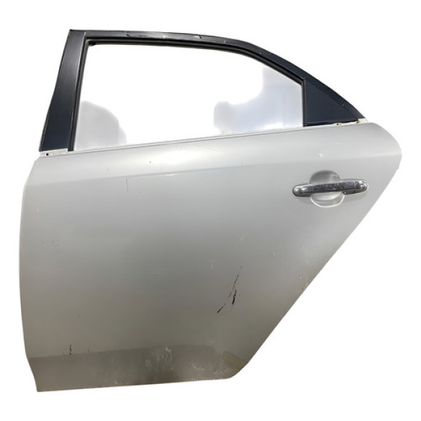 Porta Traseira Esquerda Cerato 2009 2010 2011 2012 C/detalhe Traseira Esquerdo Prateado