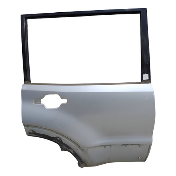 Porta Traseira Direita Mitsubishi Pajero Full 2001 A 2007 Traseira Direita Cinza