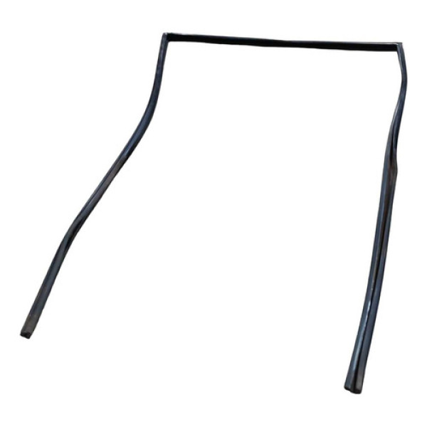 Borracha Canaleta Porta Traseira Esquerda L200 Triton 2010 Preto