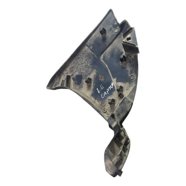 Defletor Parabarro Esquerdo Pára-choque Traseiro Captur 2018 Preto