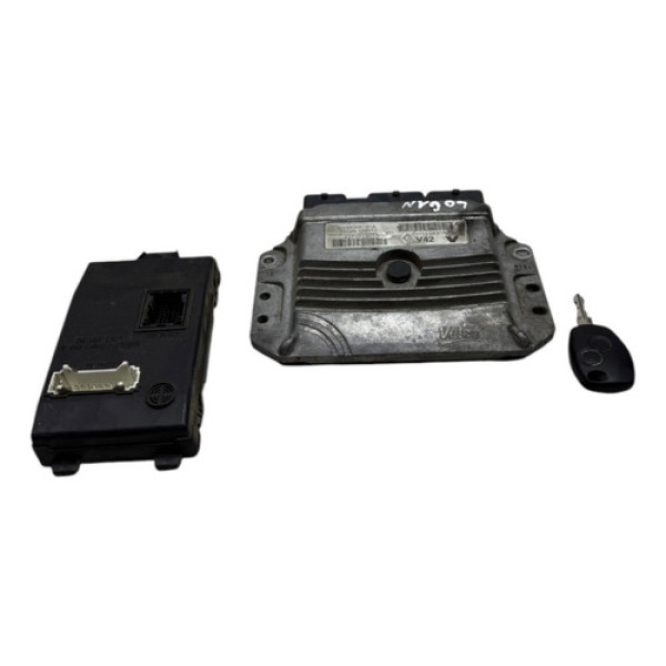 Kit Code Módulo Injeção Logan Sandero 1.6 8v 2012 Com Abs