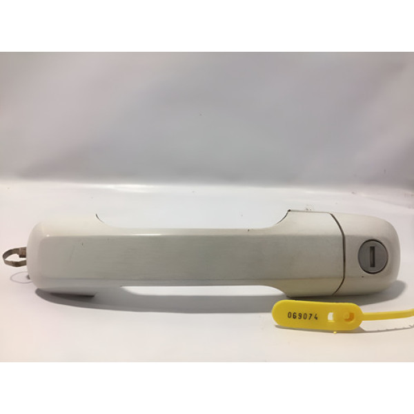 Maçaneta Externa Dianteira Esquerda Fiesta 2008 A 2013 Cx207 Branco