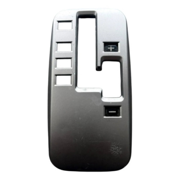 Moldura Acabamento Alavanca Cambio Pajero Full 2001 A 2007 Cinza Lisa