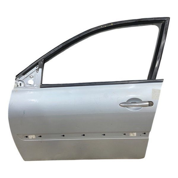 Porta Dianteira Esquerda Renault Megane 2007 2013 Dianteira Esquerda Prata