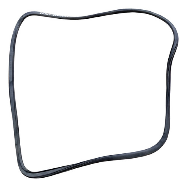 Borracha Vedação Porta Traseira Esquerda Gm Prisma 2016 Preto