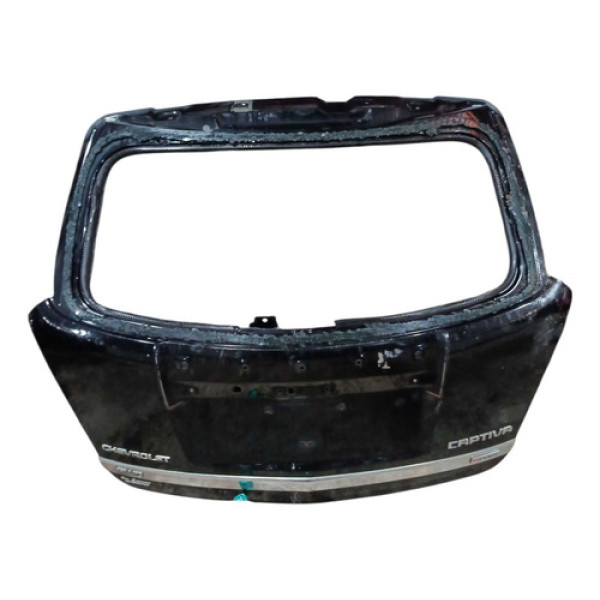 Tampa Traseira Chevrolet Captiva 2008 2009 2010 A 2013 Preto
