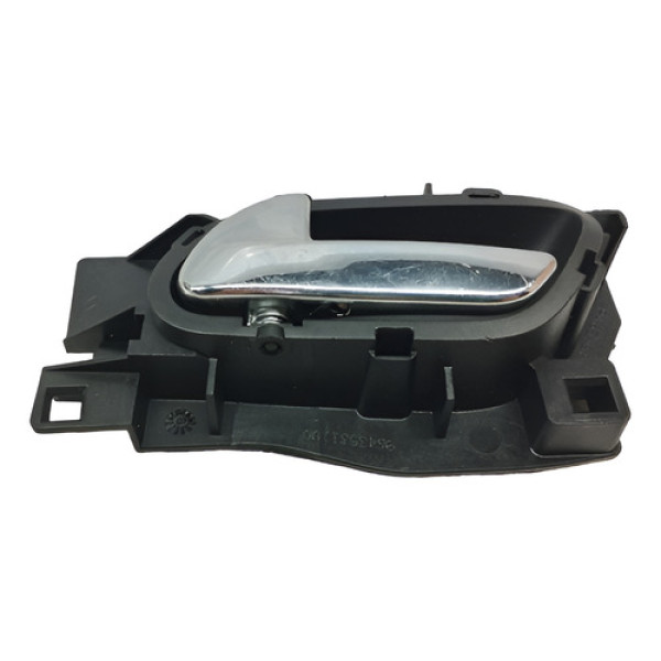 Maçaneta Interna Esquerda C4 Pallas 2008 A 2011 Cromada Dianteira/traseira