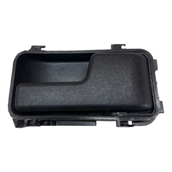 Maçaneta Interna Direita Fiat Uno 1995 A 2011 Preto Dianteira/traseira