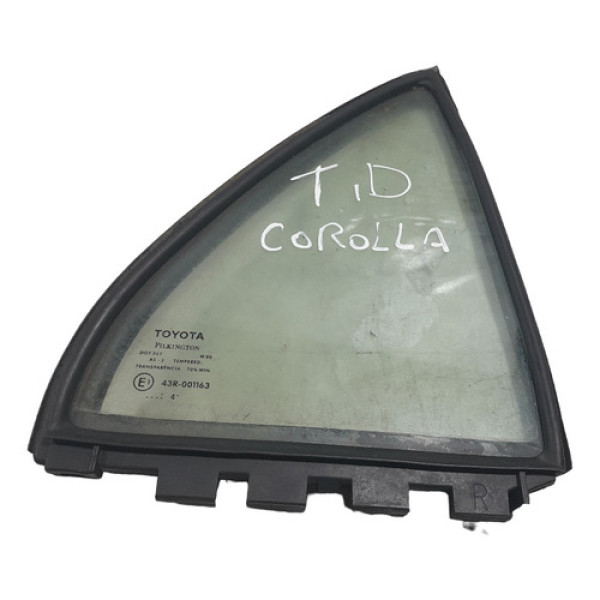 Vidro Fixo Traseiro Direito Toyota Corolla 2003/2006 Cx131