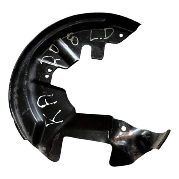 Defletor Espelho Disco Freio Dianteiro Direito Ka 2018 2022 Preto