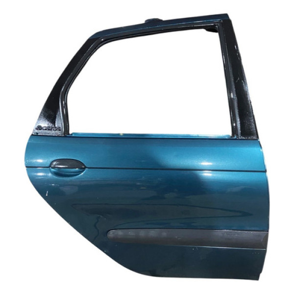 Porta Traseira Direita Renault Scenic 1999 A 2005 C/detalhe Traseira Direita Azul