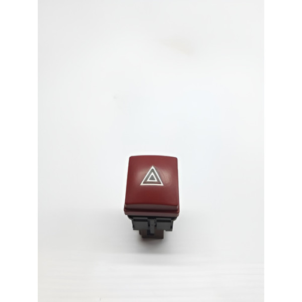 Botão Pisca Alerta Peugeot 207 2009 2010 2011 2012 Cx230 Vermelho