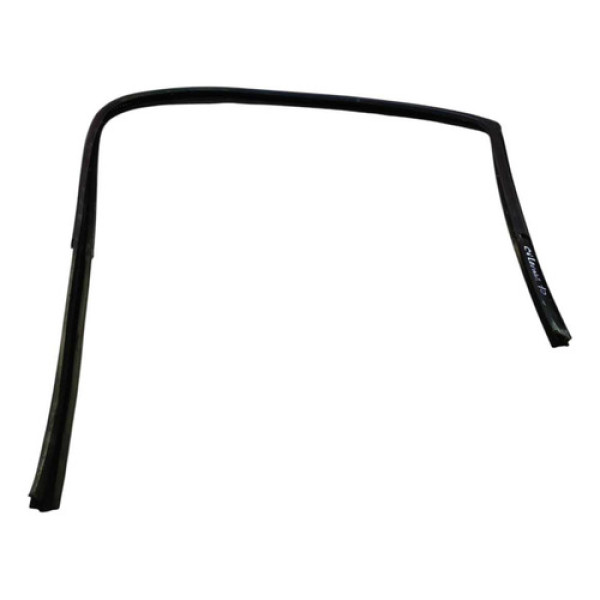 Canaleta Borrach Vidro Porta Traseira Direita C4 Lounge 2016 Preto