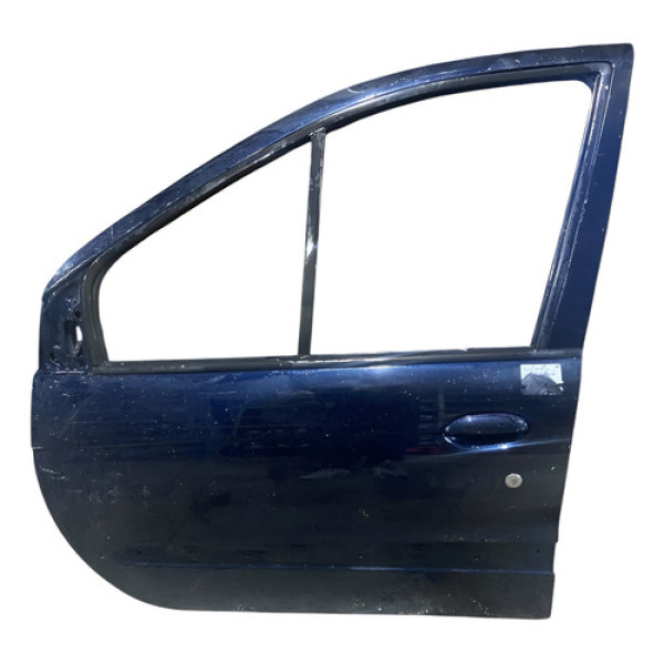 Porta Dianteira Esquerda Renault Scenic 2005 A 2008 Dianteira Esquerdo Azul