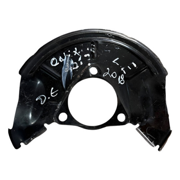 Espelho Disco De Freio Dianteiro Esquerdo Onix Spin 52095595 Preto