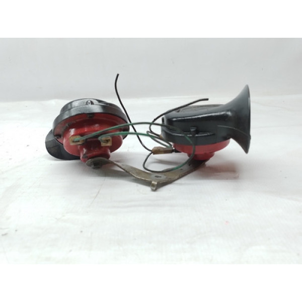 Par De Buzinas Caracol Thz215 Universal 12v Cx253