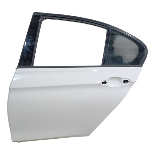 Porta Traseira Esquerda Bmw 320i 2016 Original Traseira Esquerda Branca