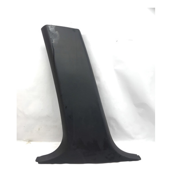 Moldura Coluna Central Esquerdo Citröen C4 Pallas 2008/12 S7 Preto