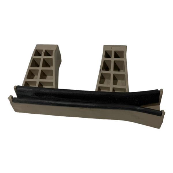 Canaleta Vidro Porta Dianteira Esquerda Creta 2022 Cx110 Marrom Amarelado